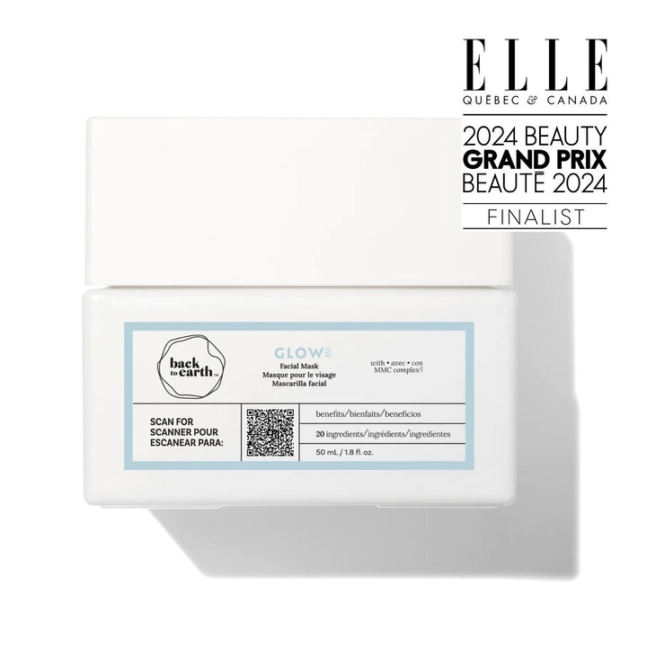 GLOW™ Facial Mask | Absorb Oil, Impurities & Restore