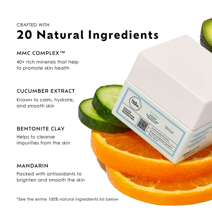 GLOW™ Facial Mask | Absorb Oil, Impurities & Restore
