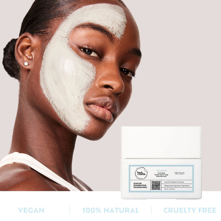 GLOW™ Facial Mask | Absorb Oil, Impurities & Restore