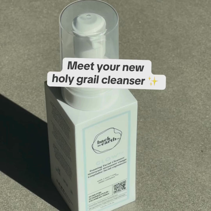 GLOW™ Foaming Cleanser | A Clean Foundation