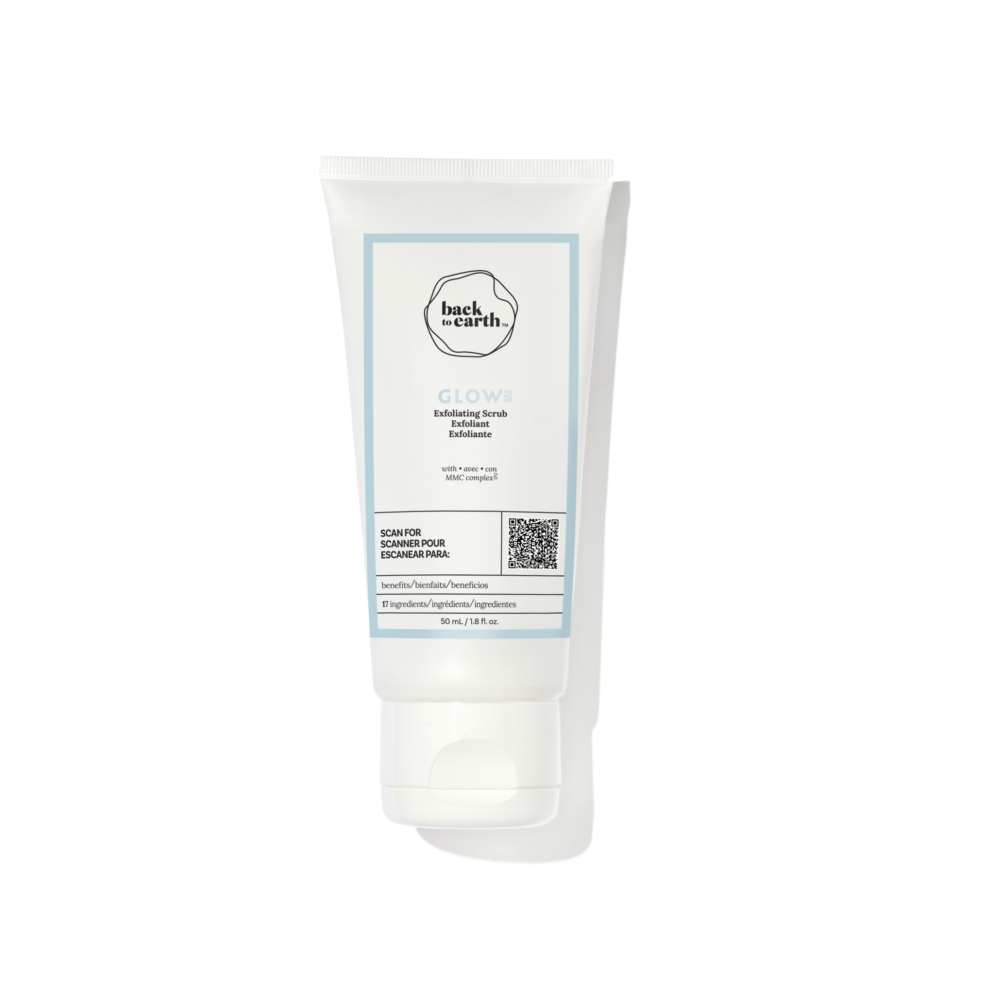 Glow Exfoliating Scrub Back To Earth Skin