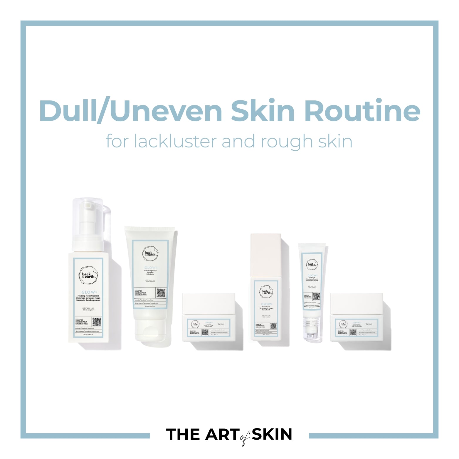 Dull/Uneven Skin Routine – Back To Earth Skin